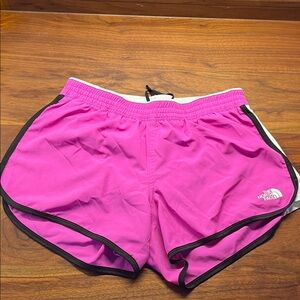 The North Face Women's Fuchsia Athletic Shorts